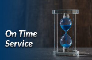 On time cleaning service provider